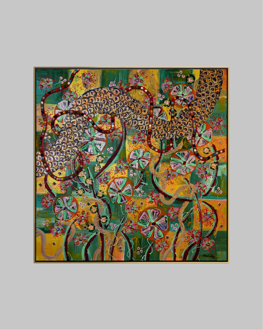 "Snake of gold"